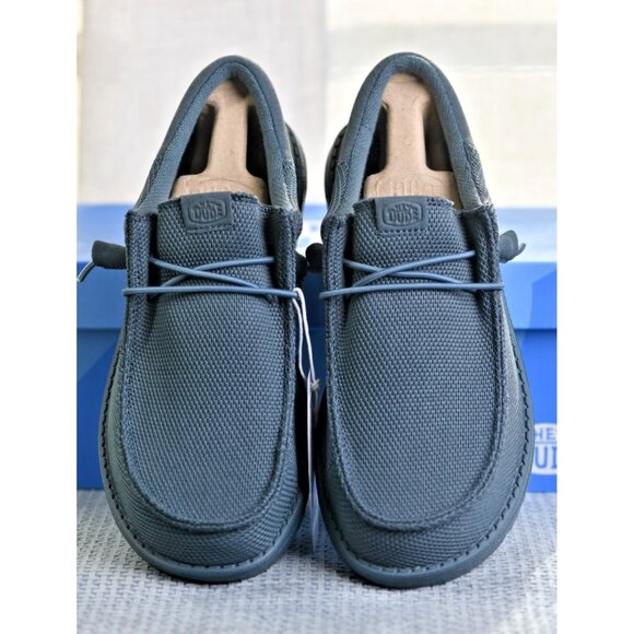 New! Size: 8 Men | Hey Dude Wally Funk Mono | Dark Slate | 40011-1RU